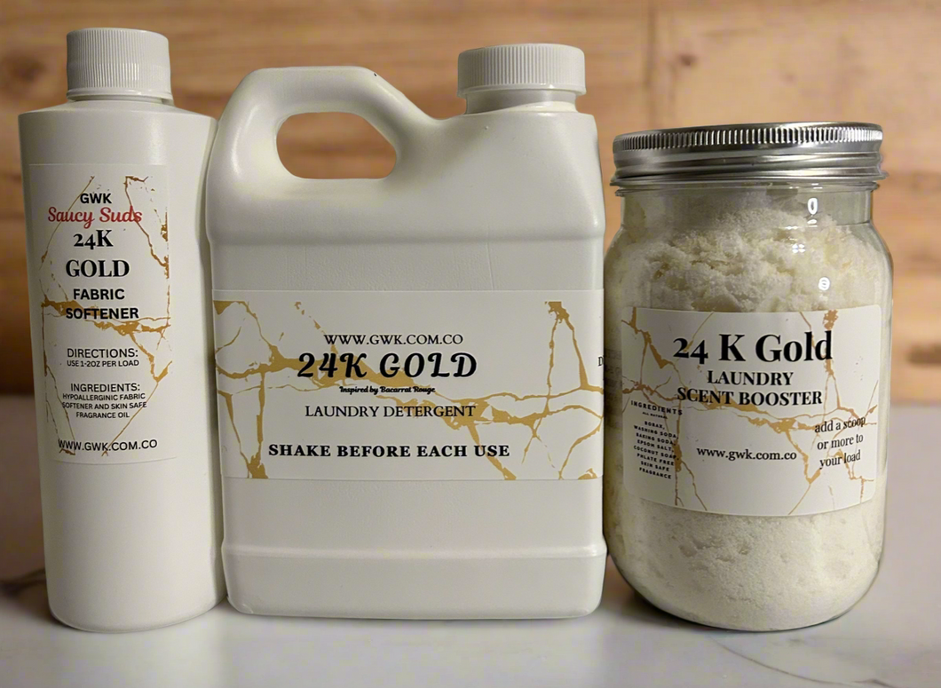 24K GOLD Laundry Bundle Deal