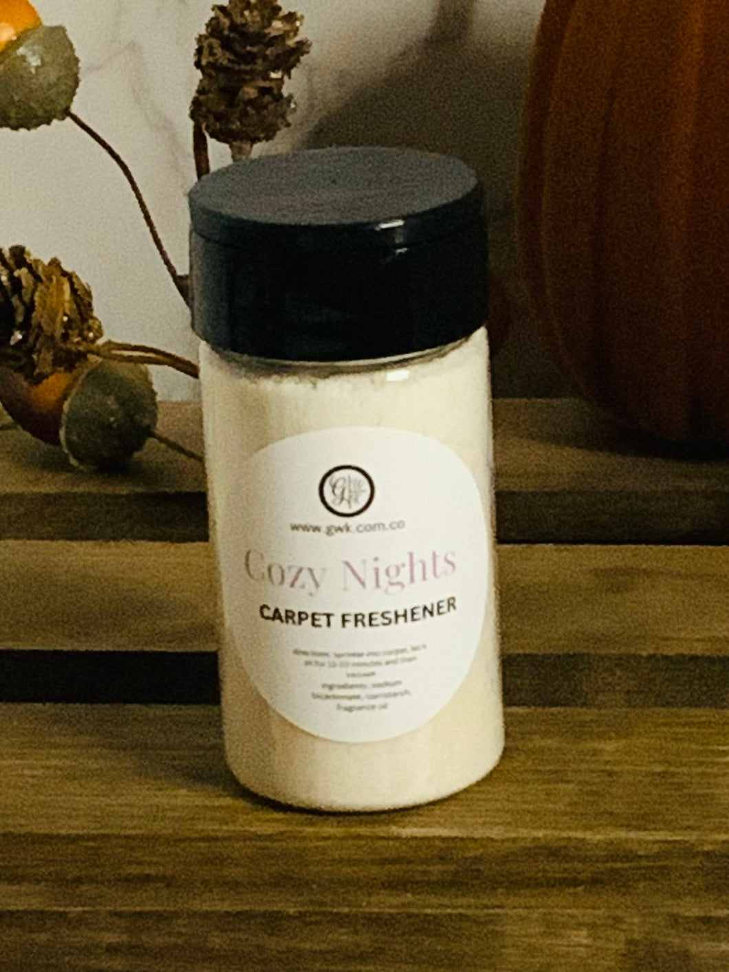 Cozy Nights carpet freshener