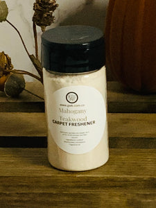 Mahogany Teakwood carpet freshener
